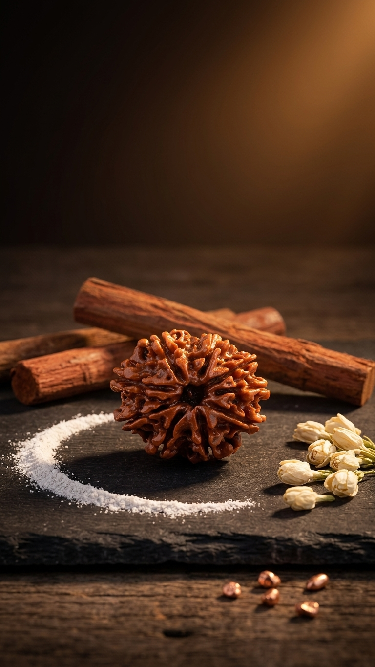 NINE MUKHI RUDRAKSHA