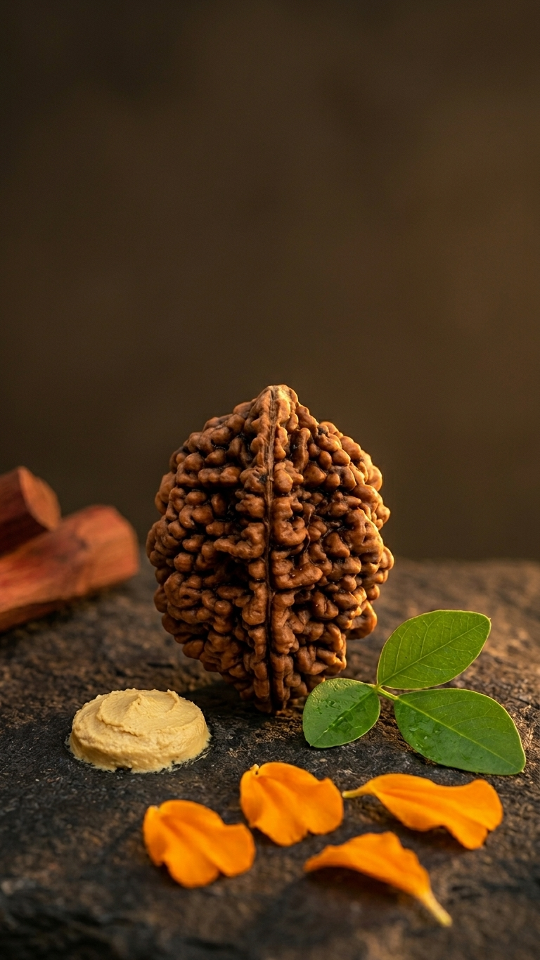 TWO MUKHI RUDRAKSHA