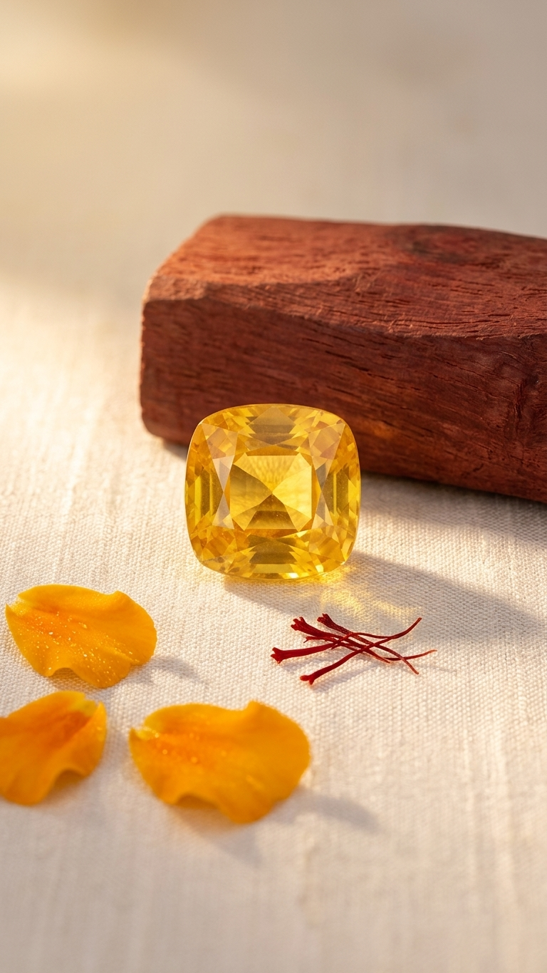 YELLOW SAPPHIRE (PUKHRAJ)