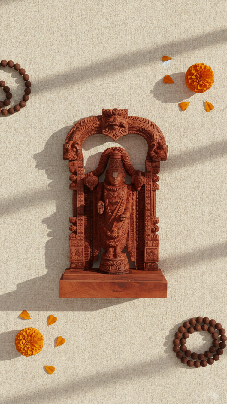 Lord Venkateswara Swami (Lord Balaji) Idol