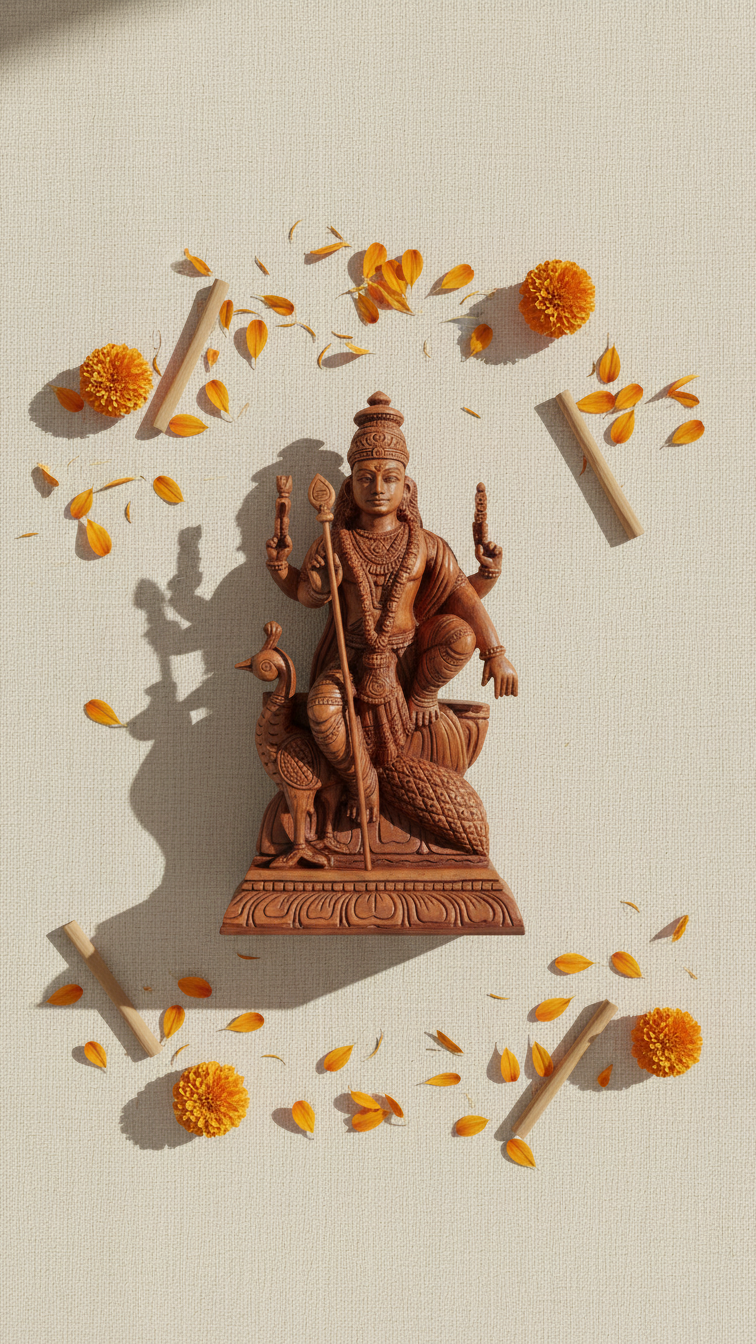 Lord Kartikeya Idol