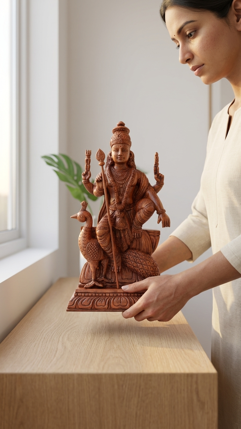Lord Kartikeya Idol