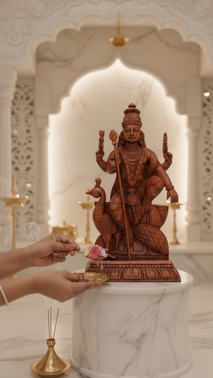 Lord Kartikeya Idol