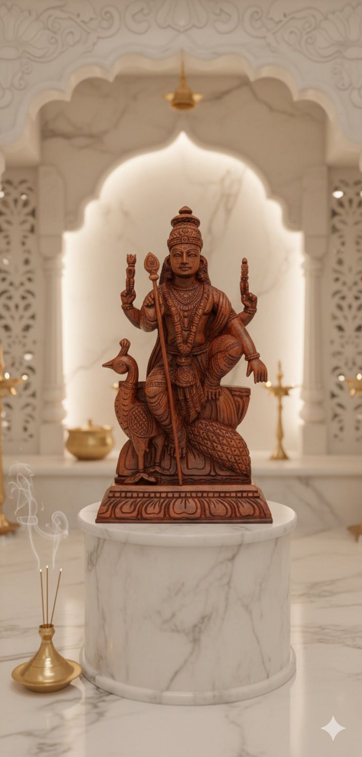 Lord Kartikeya Idol