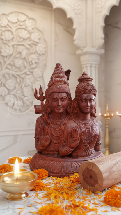 Mata Parvati & Lord Shiva Idol