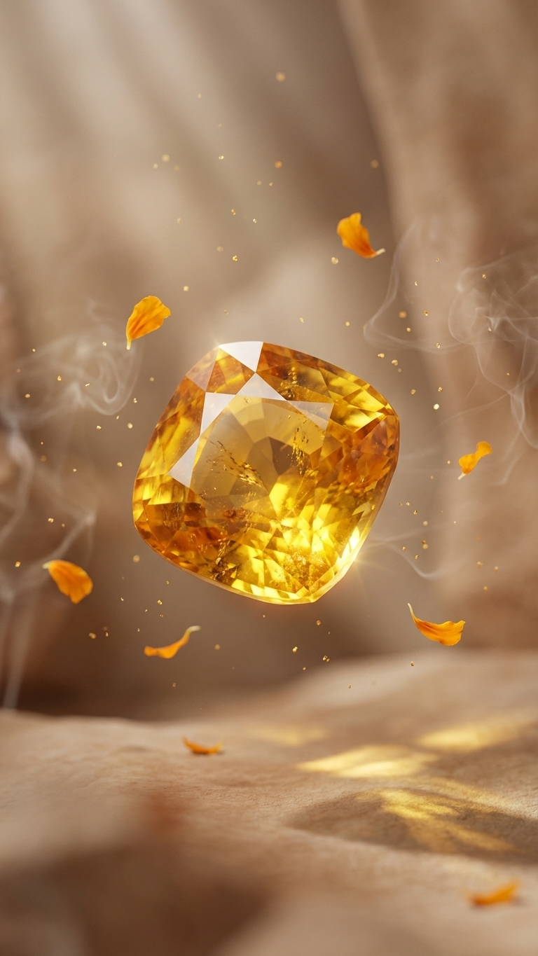 YELLOW SAPPHIRE (PUKHRAJ)