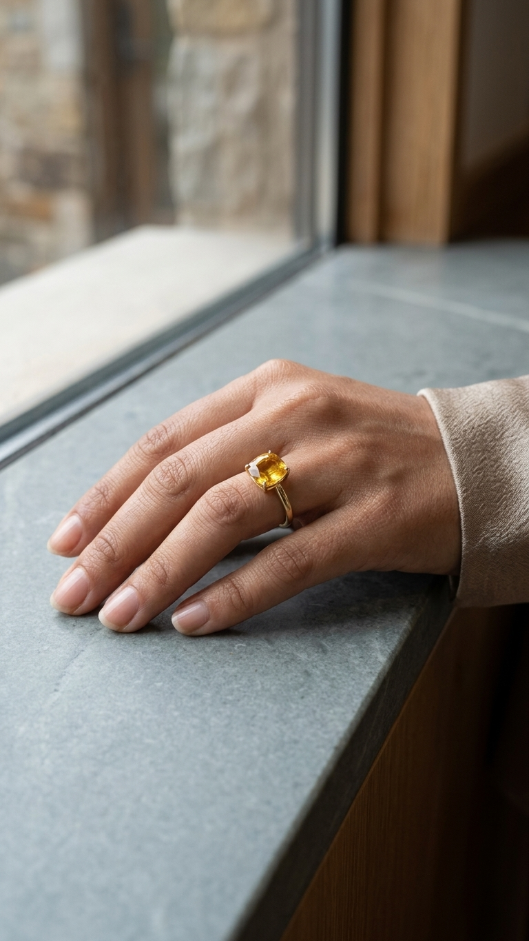 YELLOW SAPPHIRE (PUKHRAJ)